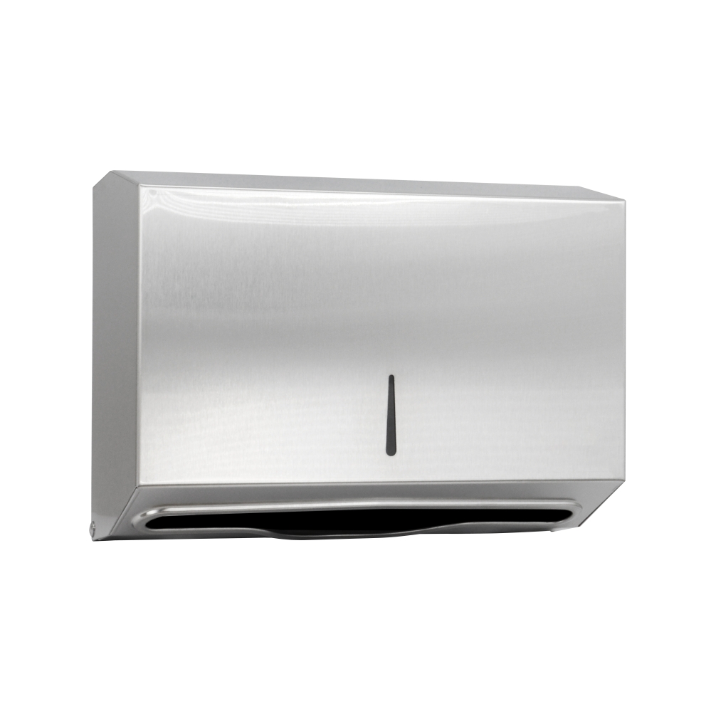 Mini Interfold Tissue Dispenser Stainless Steel Galeno Bringing Nature